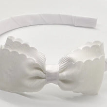 Load image into Gallery viewer, Scalloped Headband - Lottie - Various Colors
