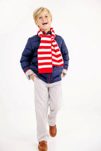Load image into Gallery viewer, Cooper Coat - Nantucket Navy w/ Richmond Red
