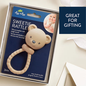 Sweetie Rattle & Teether - Bear