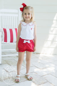 Natalie Knickers - Richmond Red - Broadcloth