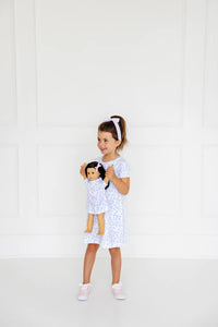 Dolly Polly Play Dress - Posies & Peonies