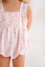 Load image into Gallery viewer, Branham Bubble - Central Park Posies - Eyelet - Pima
