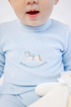 Load image into Gallery viewer, Paxton Playsuit - Buckhead Blue w/ Pearl - Rocking Horse
