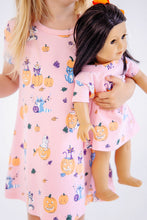Load image into Gallery viewer, Dolly Polly Play Dress - Candy &amp; Critters (Pink)
