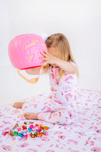 Load image into Gallery viewer, Sara Jane's Short Sleeve Set - Fall on Fincastle Rd w/ Sandpearl Pink
