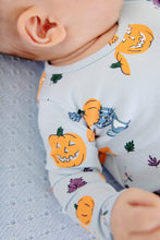 Load image into Gallery viewer, Patton Play Bubble - Candy &amp; Critters (Buckhead Blue) - Long Sleeves - Pima
