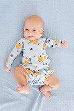 Load image into Gallery viewer, Patton Play Bubble - Candy &amp; Critters (Buckhead Blue) - Long Sleeves - Pima
