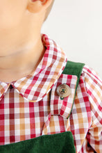 Load image into Gallery viewer, Peter Pan Collar Shirt - Easton Pond Plaid - Long Sleeve - Woven
