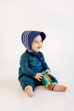 Load image into Gallery viewer, Bradford Romper - Woodlake Point Plaid w/ Navy - Long Sleeve
