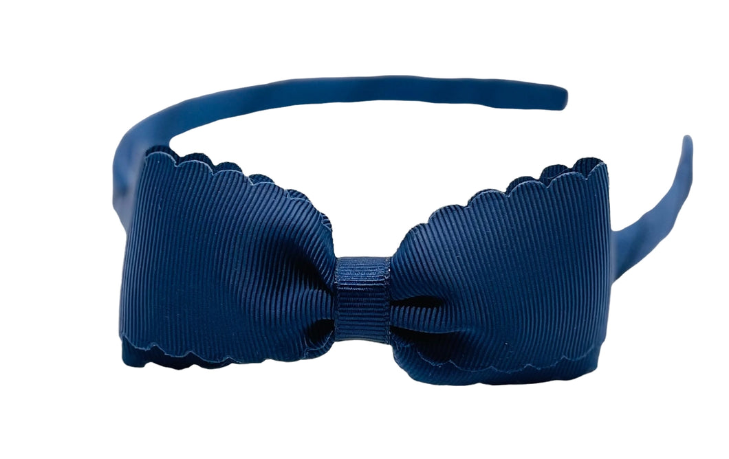 Scalloped Headband - Lottie - Various Colors