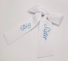 Load image into Gallery viewer, Hair Bow - Big Sister - Pink or Blue
