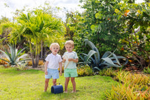 Load image into Gallery viewer, Sheffield Shorts - Sunrise Blvd Blue &amp; Turks Teal Chandler Check
