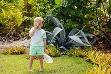 Load image into Gallery viewer, Sheffield Shorts - Grace Bay Green w/ Saratoga Stone Stork - Twill
