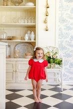 Load image into Gallery viewer, Cindy Lou Sash Bubble - Richmond Red w/ Worth Ave White - Piqué
