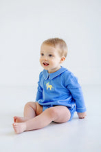 Load image into Gallery viewer, Biltmore Bubble - Barbados Blue w/ Party Animal Embroidery - Long Sleeve
