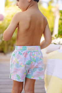 Tortola Swim Trunks - Happy in Harbour Island