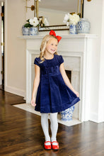 Load image into Gallery viewer, Darcy Dress - Nantucket Navy - Corduroy

