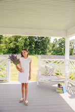 Load image into Gallery viewer, Ruehling Ruffle Dress - Darien Dot - Textured Knit
