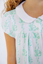 Load image into Gallery viewer, Tabitha's Teacher's Pet Dress - Befitting Bows w/ Worth Ave White - Heavy Knit
