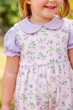 Load image into Gallery viewer, Maude&#39;s Peter Pan Collar Shirt -Lauderdale Lavender - Short Sleeve - Pima
