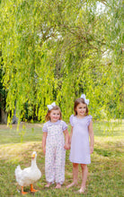 Load image into Gallery viewer, Maude&#39;s Peter Pan Collar Shirt -Lauderdale Lavender - Short Sleeve - Pima
