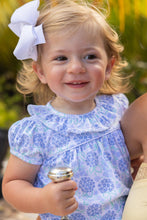 Load image into Gallery viewer, Ramona Ruffle Collar Bubble - Handful of Hydrangeas - Pima
