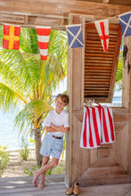 Load image into Gallery viewer, Critter Charlie's Chinos - Beale Street Blue w/ Sailboats Embroidery

