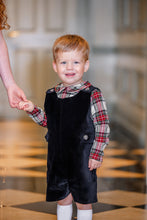 Load image into Gallery viewer, Peter Pan Collar Shirt - Charlie Place Plaid - Long Sleeve - Flannel
