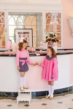 Load image into Gallery viewer, Mary Dal Dress - Hamptons Hot Pink w/ Fairfax Farm Floral - Broadcloth
