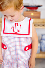 Load image into Gallery viewer, Townes Top Sail Jon Jon - Lake Powell Plaid w/ Worth Ave White
