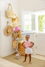 Load image into Gallery viewer, Paige's Playful Polo - Hamptons Hot Pink w/ Worth Ave White
