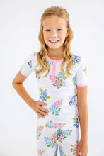 Load image into Gallery viewer, Sara Jane's Short Sleeve Set - Just Because Bouquets w/ Pier Party Pink

