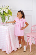 Load image into Gallery viewer, Holly Day Dress - Pier Party Pink - Flowers Embroidery
