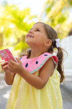 Load image into Gallery viewer, Tabitha's Teacher's Pet Dress (Sleeveless) - Lake Worth Yellow - Watermelon

