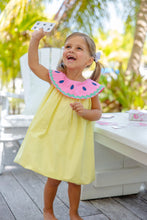 Load image into Gallery viewer, Tabitha's Teacher's Pet Dress (Sleeveless) - Lake Worth Yellow - Watermelon
