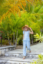 Load image into Gallery viewer, Lenai Lounge Pant - Beale Street Blue - Linen
