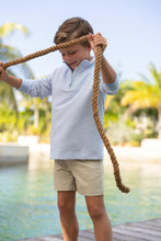 Load image into Gallery viewer, Hayword Half-Zip - Beale St Blue Stripe
