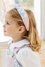 Load image into Gallery viewer, T.B.B.C. x Lele Sadoughi Knotted Headband - Girls&#39; - Cobble Court Quilt
