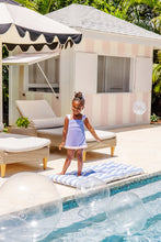 Load image into Gallery viewer, Sanctuary Scallop Swimsuit - Lauderdale Lavender w/ Palm Beach Pink
