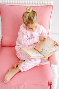 Cassidy Comfy Crewneck - Towne and Toile w/ Palm Beach Pink