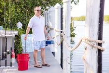 Load image into Gallery viewer, Toddy Swim Trunks - Yachts of Knots - Men&#39;s
