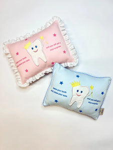 Fairy Exchange Pillow - Worth Ave White, Buckhead Blue, or Palm Beach Pink