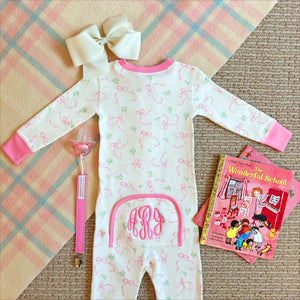 Noelle's Night Night - Rambling Ribbons w/ Hamptons Hot Pink