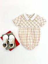 Load image into Gallery viewer, Bradford Bubble - Oak Park Plaid w/ White &amp; Osprey Oatmeal
