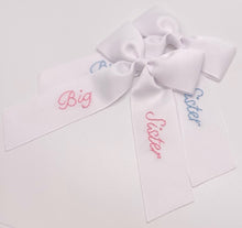 Load image into Gallery viewer, Hair Bow - Big Sister - Pink or Blue
