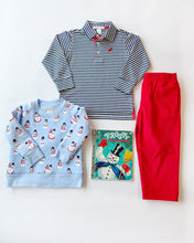 Load image into Gallery viewer, Smitty Sweatshirt - Frosty Friends w/ Beale Street Blue
