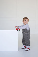 Load image into Gallery viewer, Ivy League Longall - Grantley Gray w/ Gray Windowpane - Corduroy

