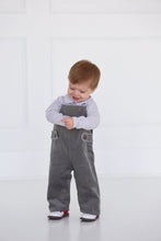 Load image into Gallery viewer, Ivy League Longall - Grantley Gray w/ Gray Windowpane - Corduroy
