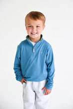 Load image into Gallery viewer, Prepletic® Hayword Half-Zip - Barnsley Blue w/ Grantley Gray
