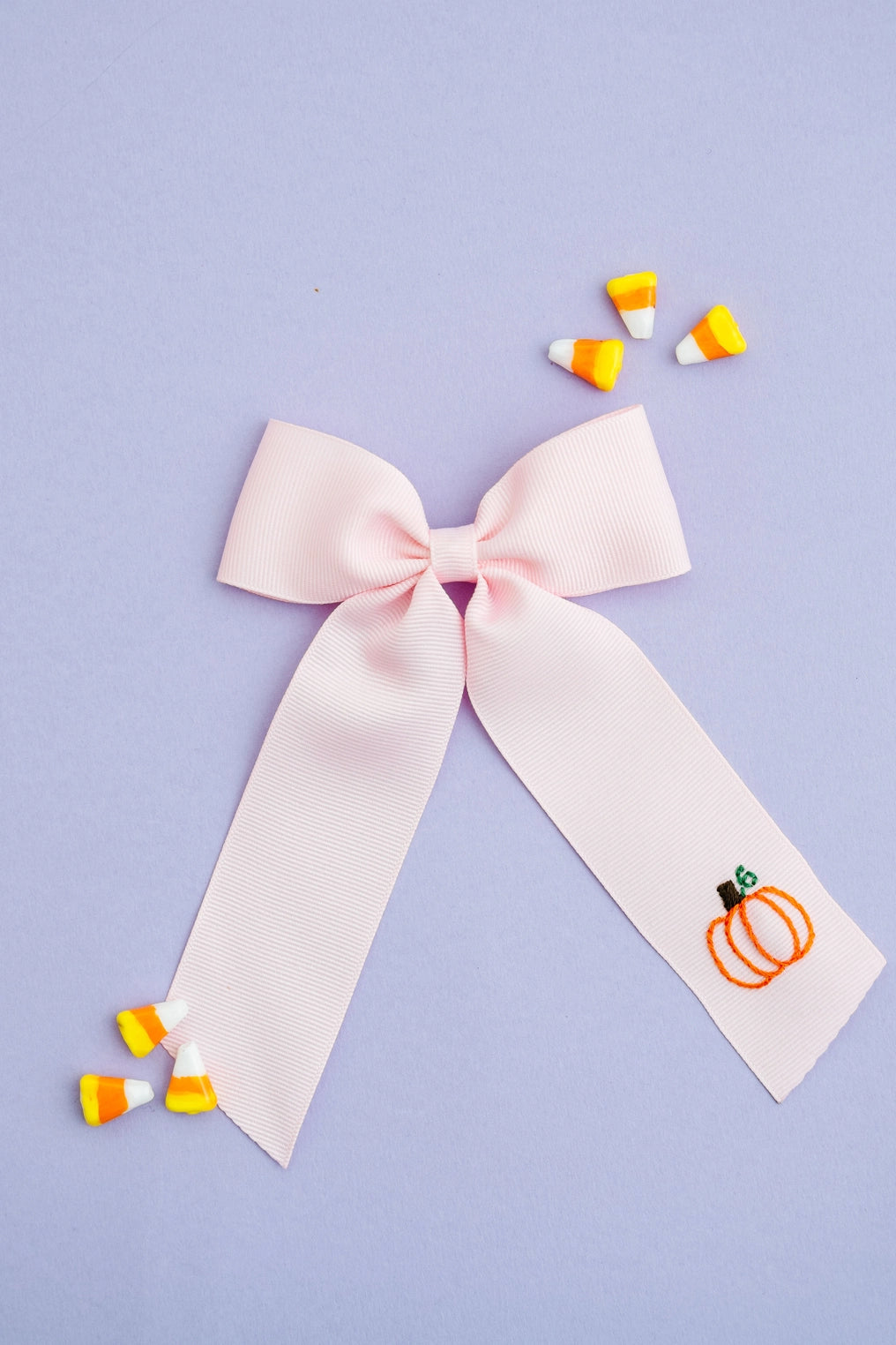 Hair Bow - Fall - Pumpkin or Turkey